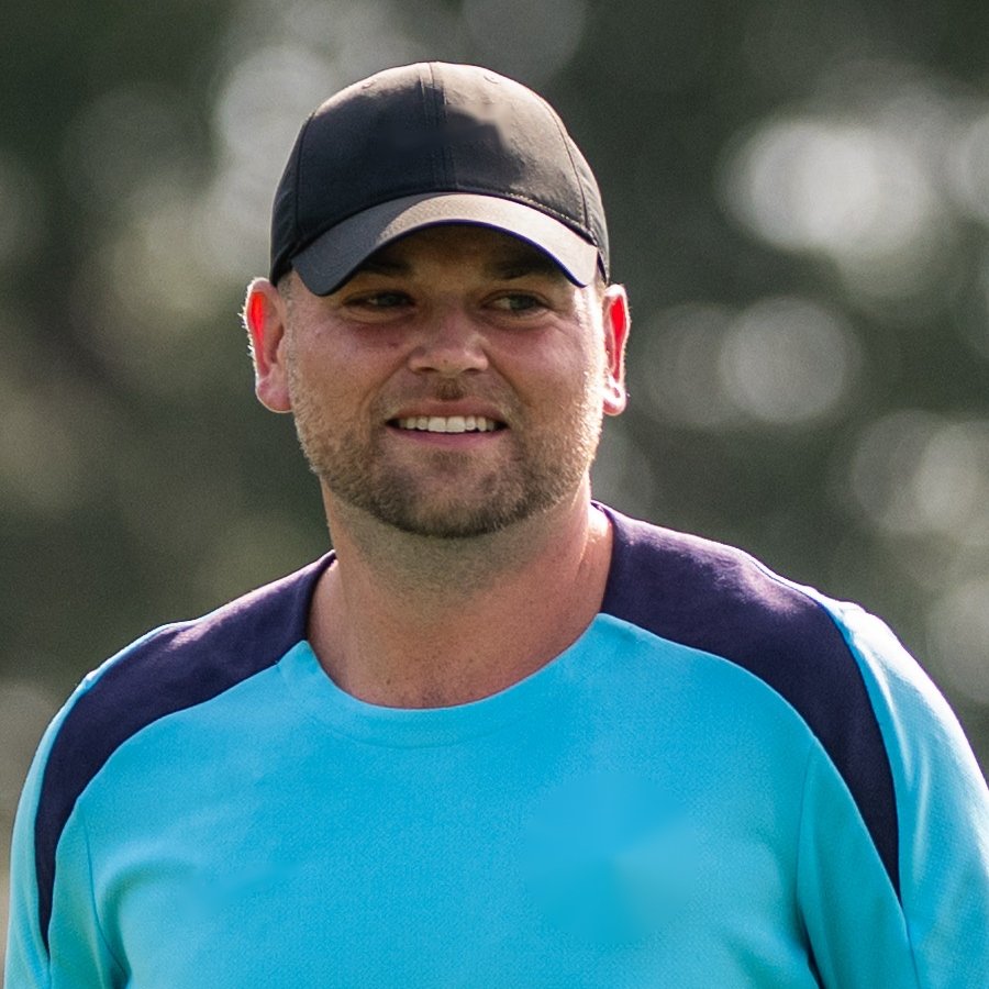 Preston Secrest at training
